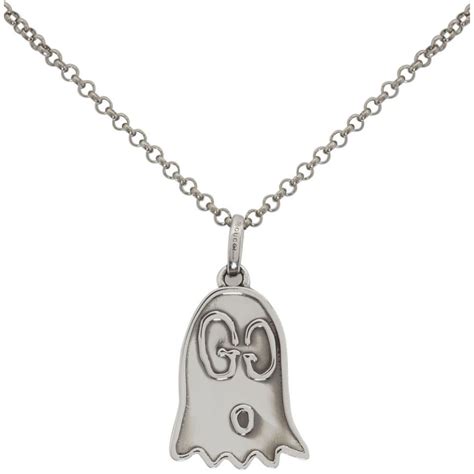 gucci ghost chain necklace|Gucci ghost ring in silver.